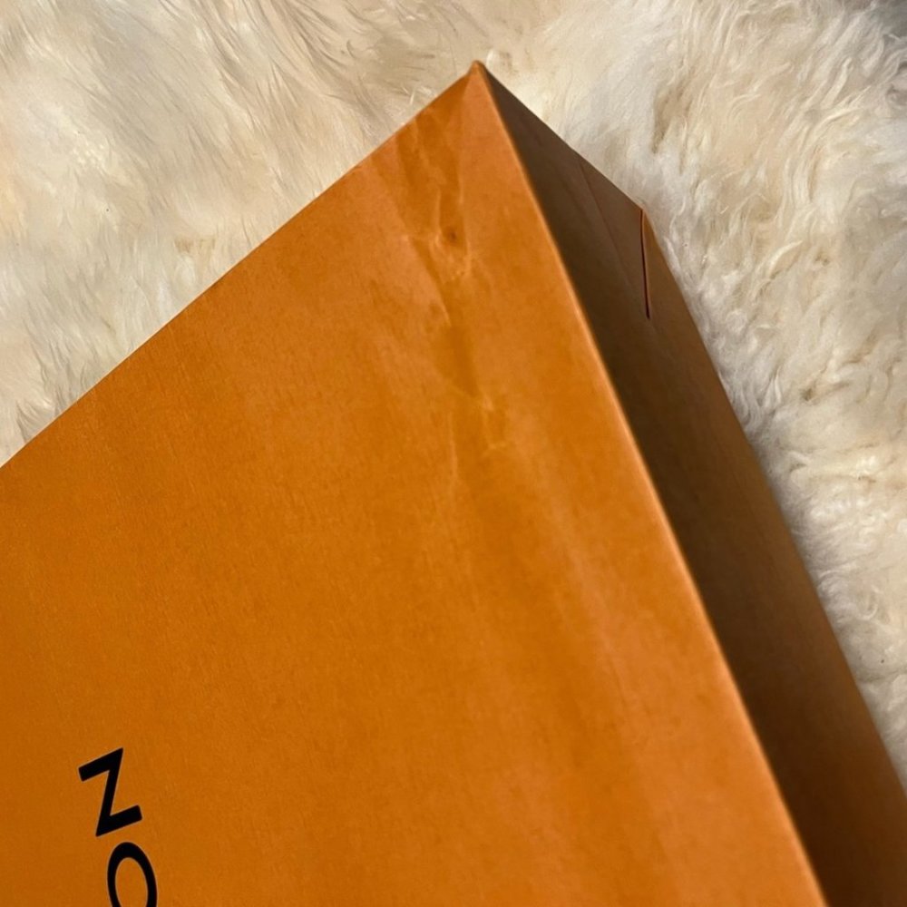 Louis Vuitton large shopping bag Authentic orange - Picture 5 of 8
